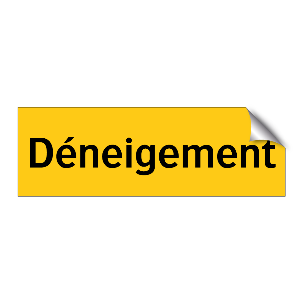 Déneigement