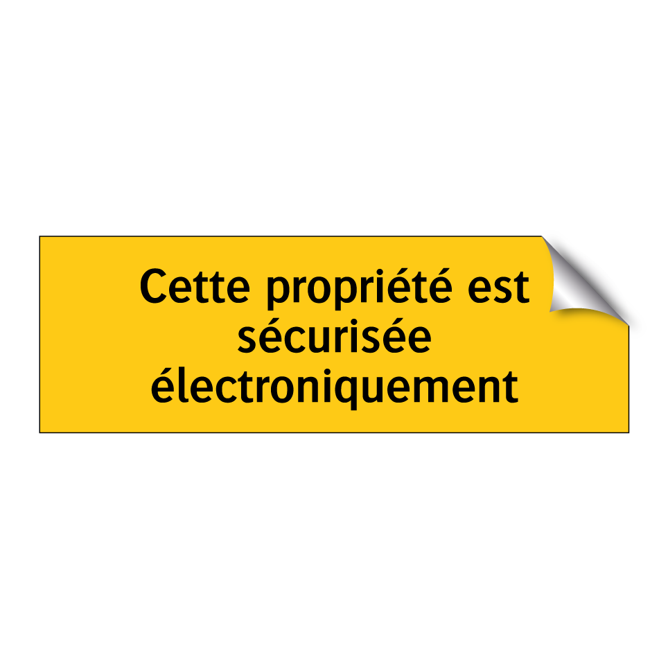 Cette propriété est sécurisée électroniquement