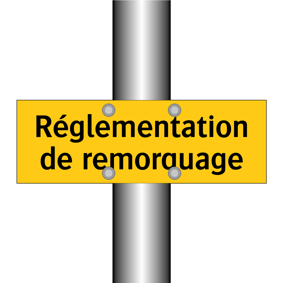 Réglementation de remorquage