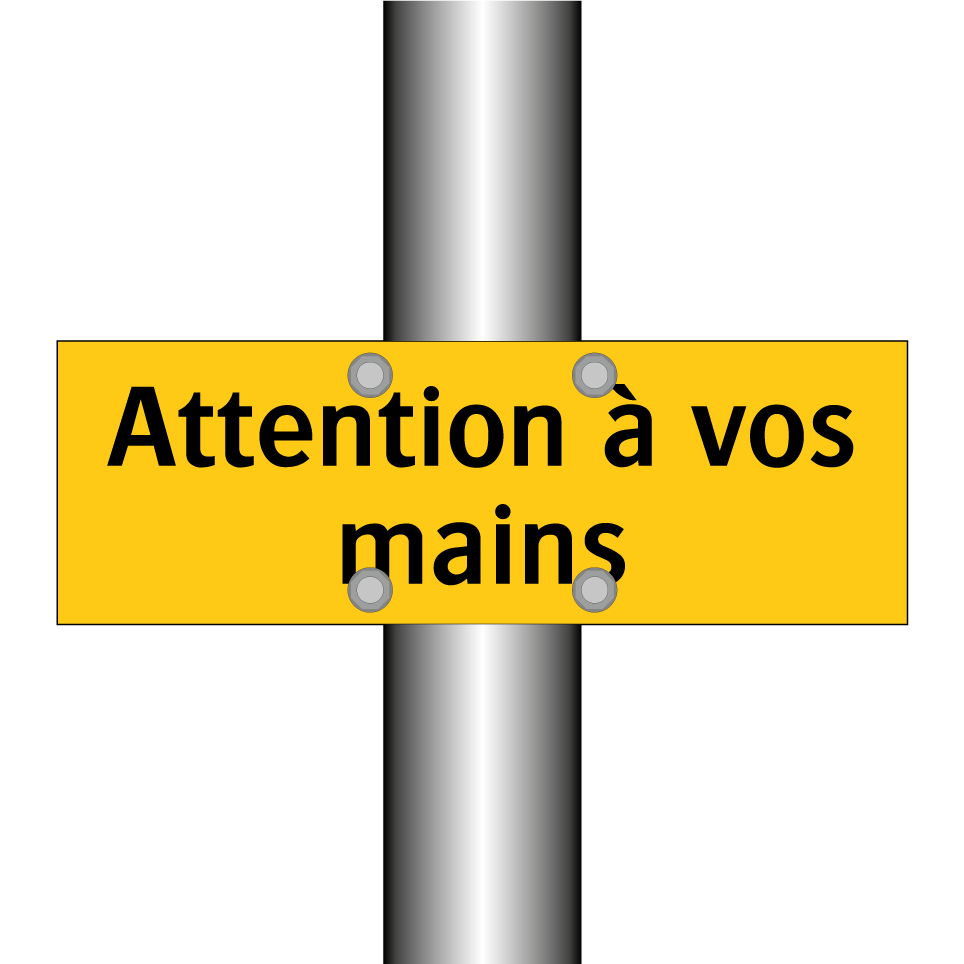 Attention à vos mains