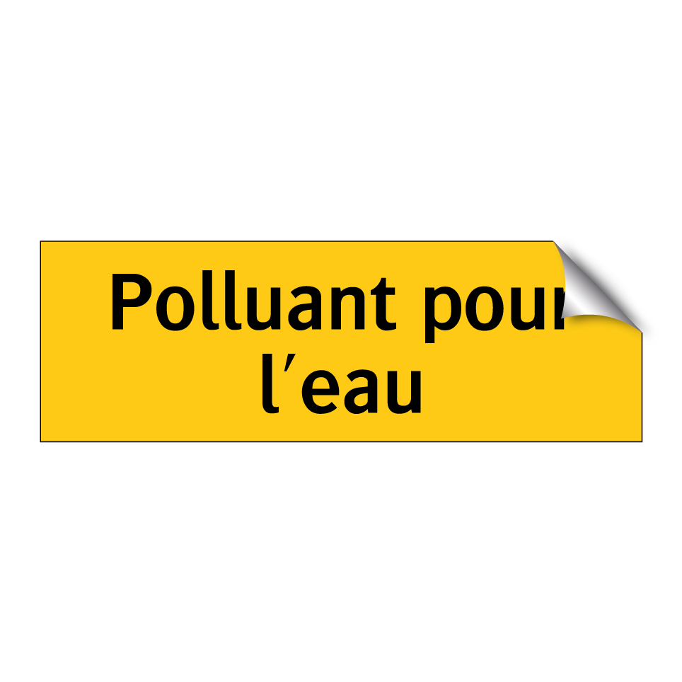 Polluant pour l'eau