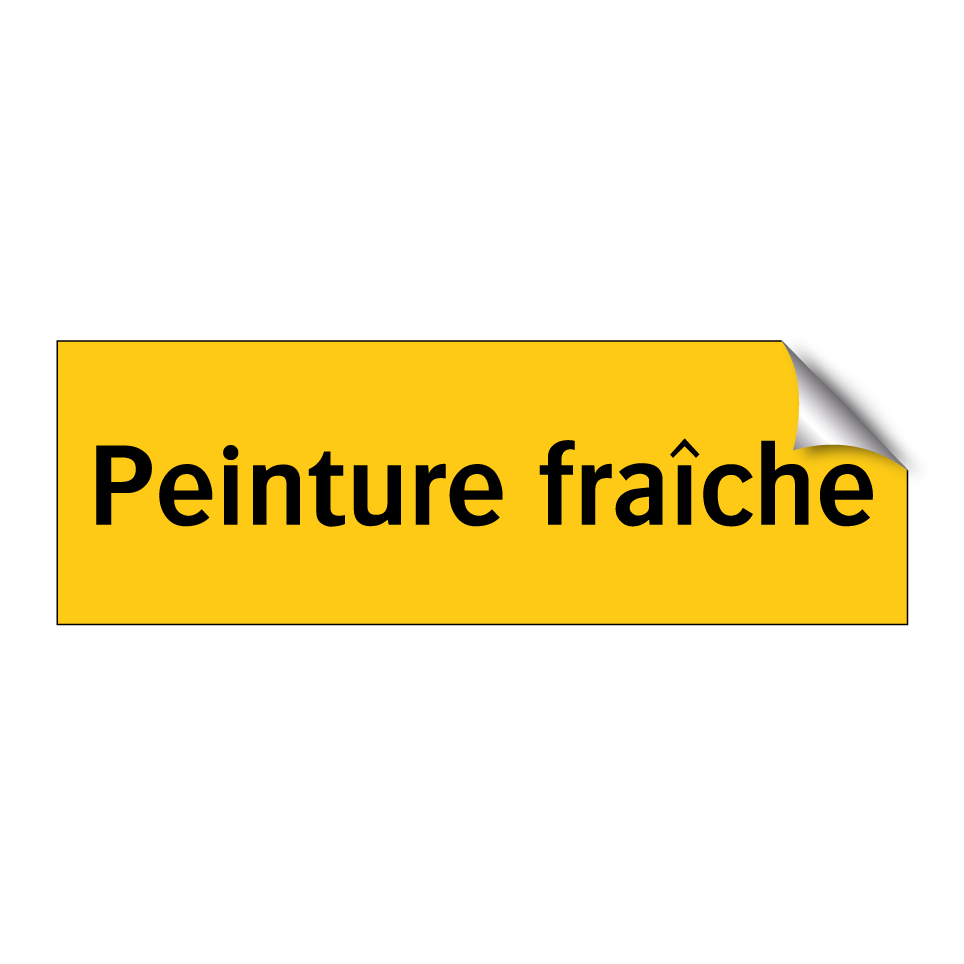 Peinture fraîche