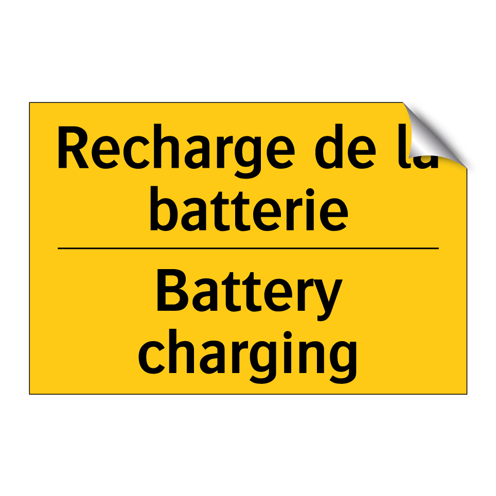 Recharge de la batterie - Battery charging