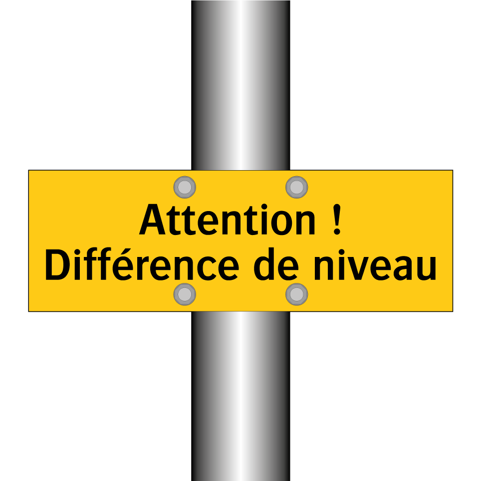 Attention ! Différence de niveau