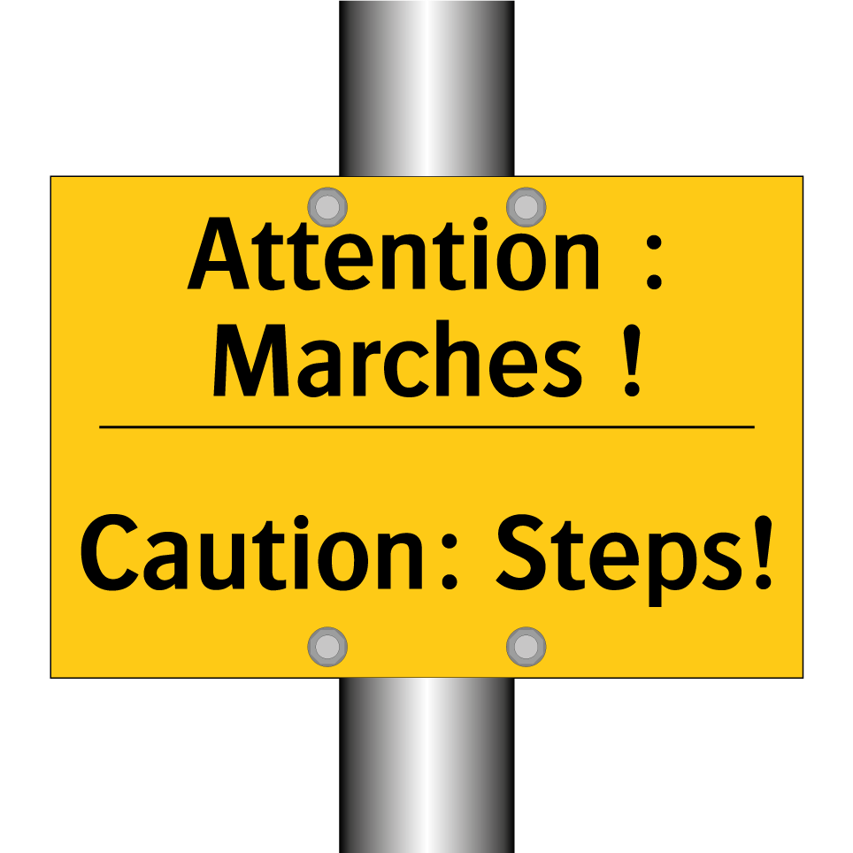 Attention : Marches ! - Caution: Steps!