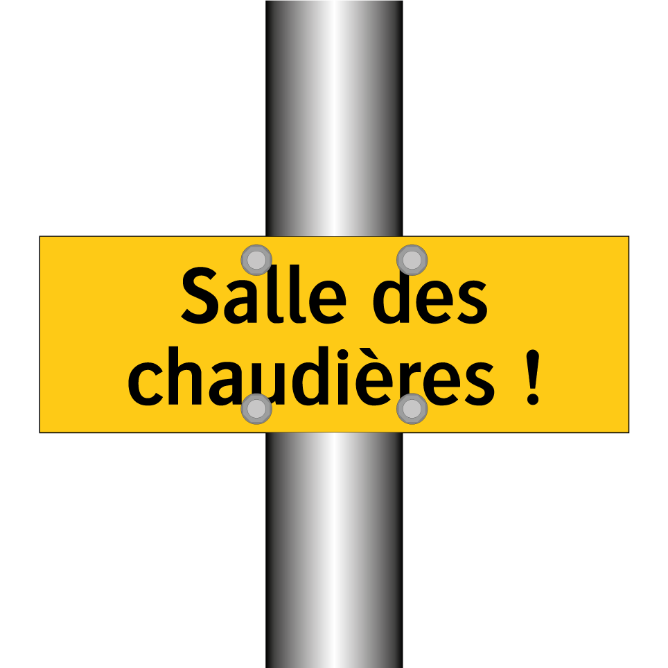 Salle des chaudières !