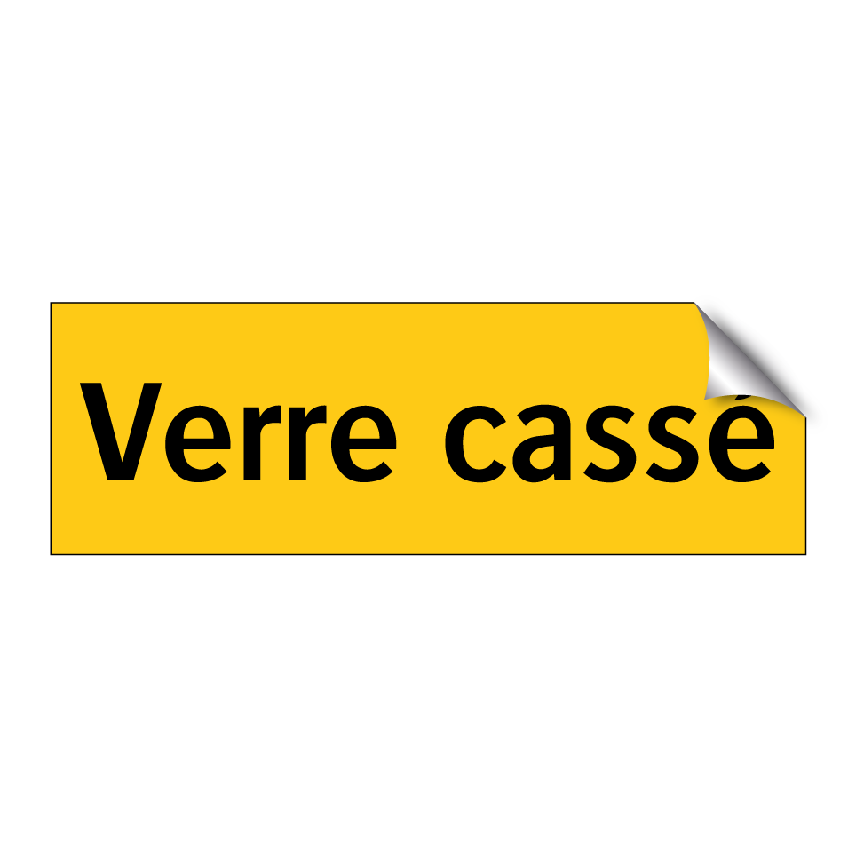Verre cassé
