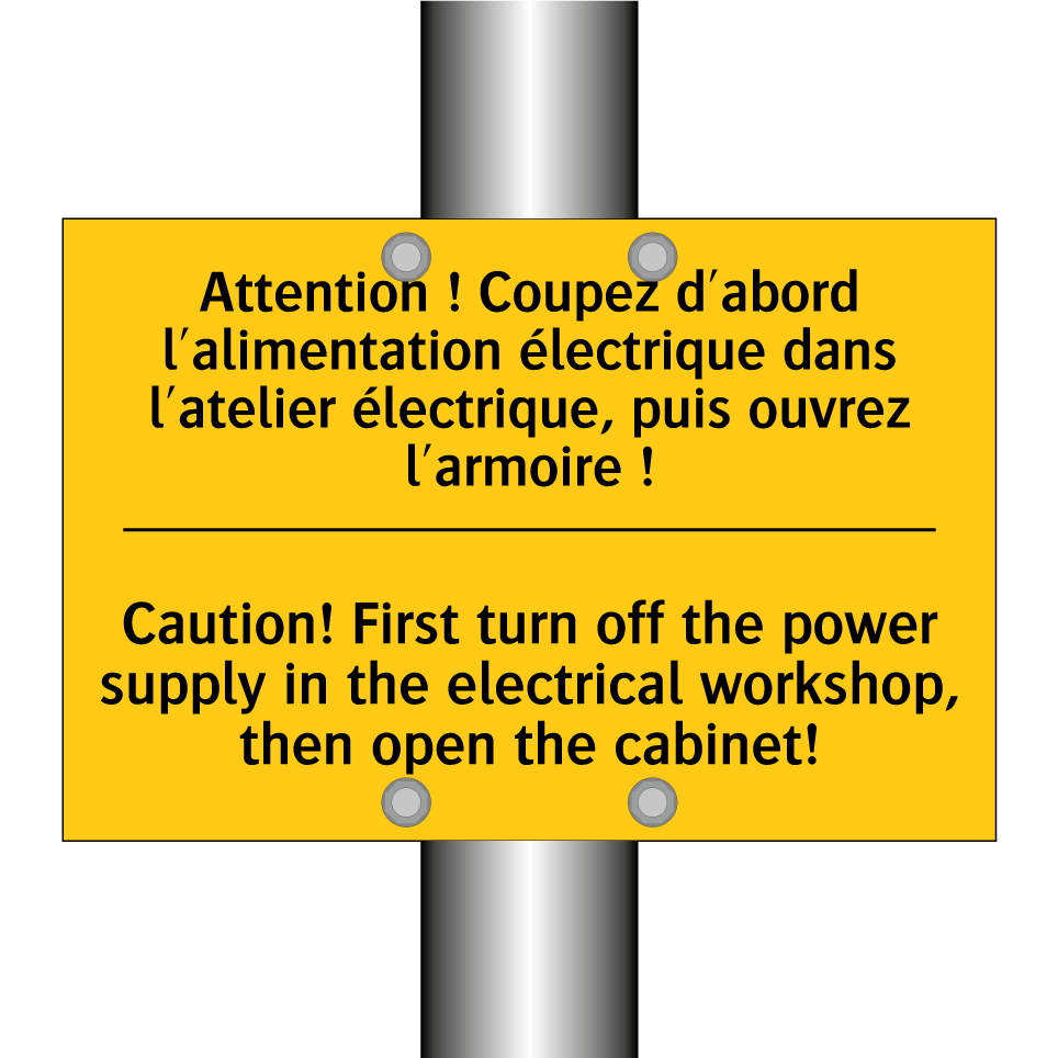 Attention ! Coupez d'abord l'alimentation  /.../ - Caution! First turn off the power  /.../