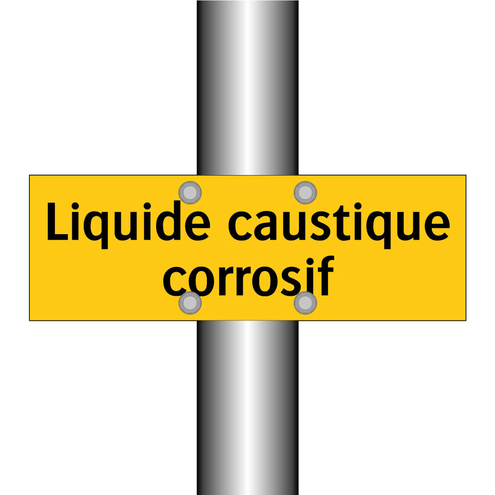 Liquide caustique corrosif