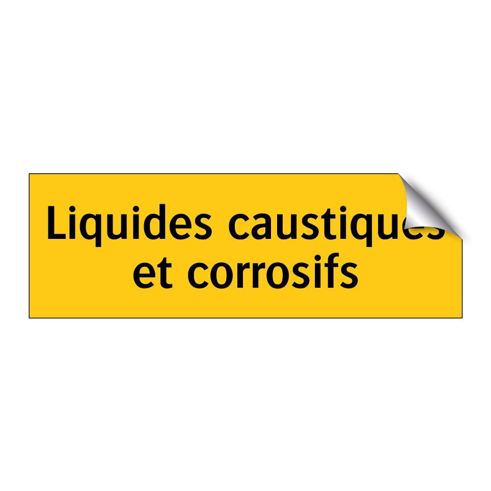 Liquides caustiques et corrosifs