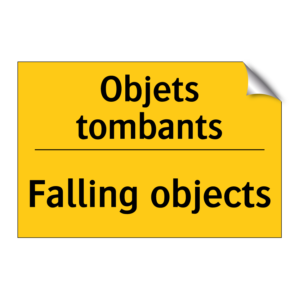 Objets tombants - Falling objects