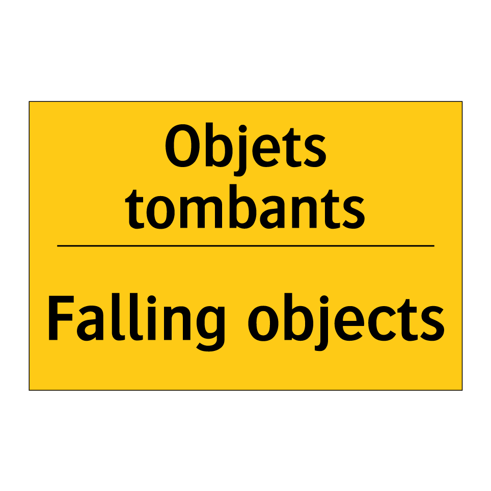 Objets tombants - Falling objects
