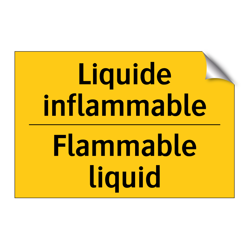 Liquide inflammable - Flammable liquid