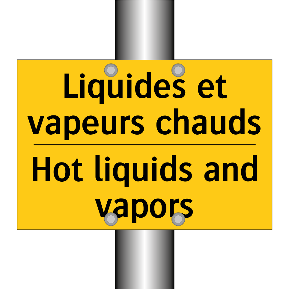 Liquides et vapeurs chauds - Hot liquids and vapors