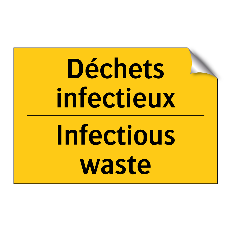 Déchets infectieux - Infectious waste