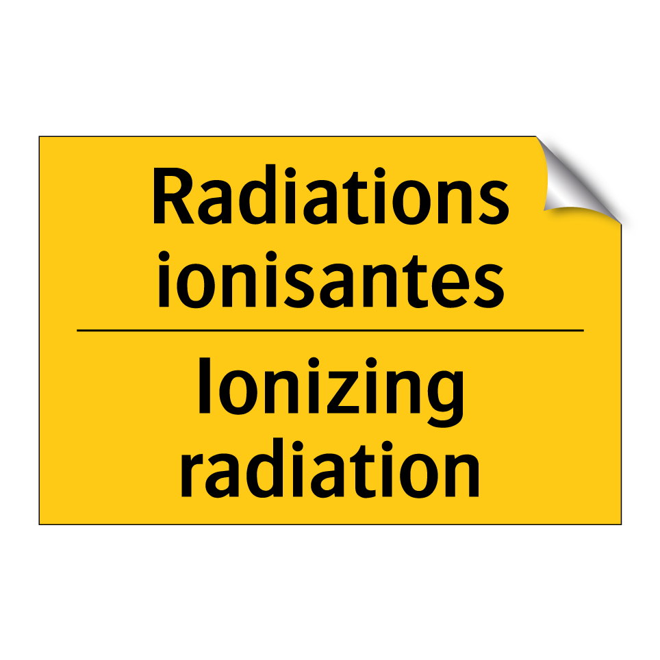 Radiations ionisantes - Ionizing radiation