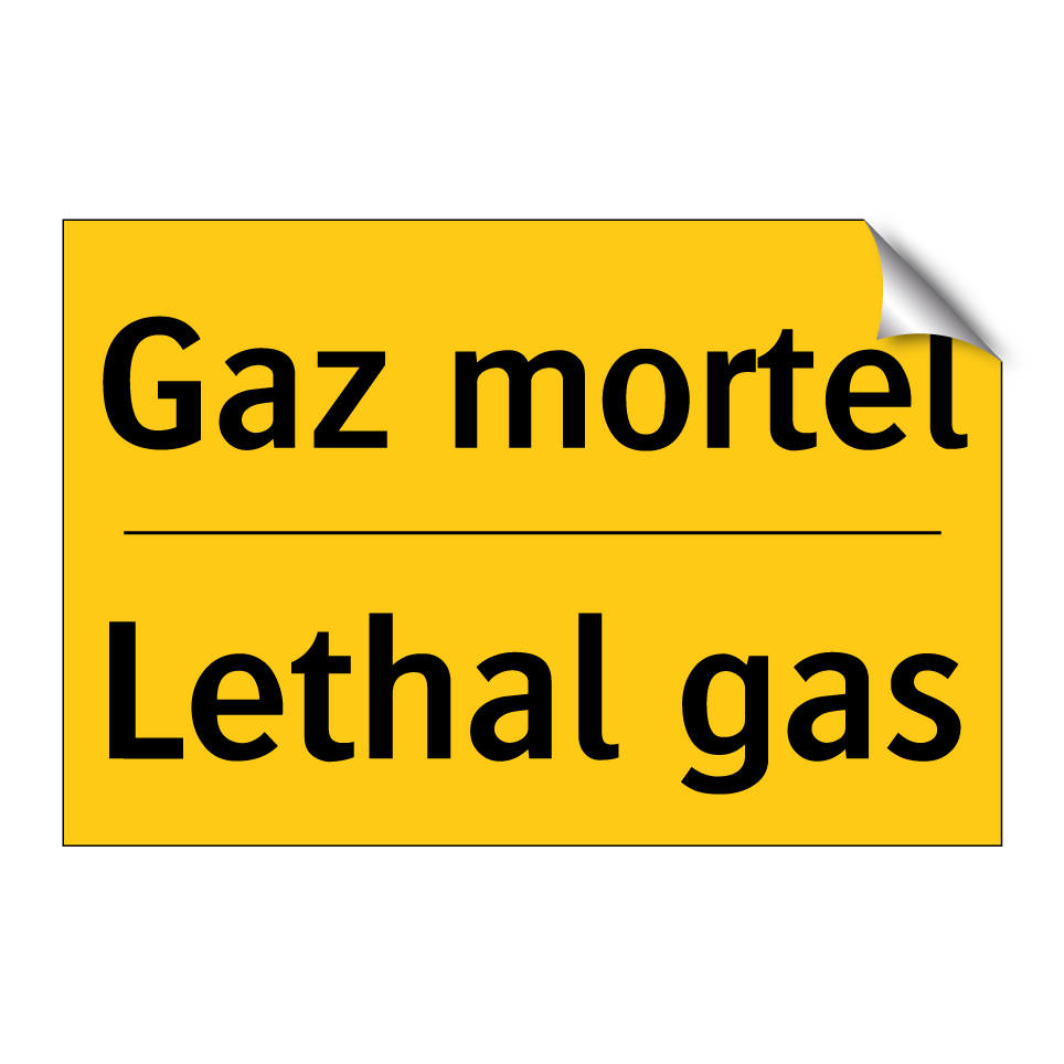 Gaz mortel - Lethal gas