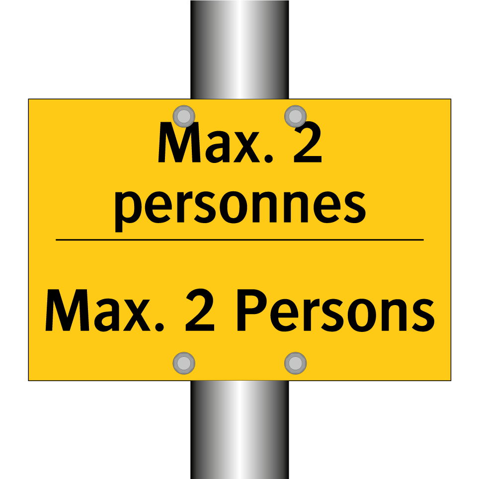 Max. 2 personnes - Max. 2 Persons