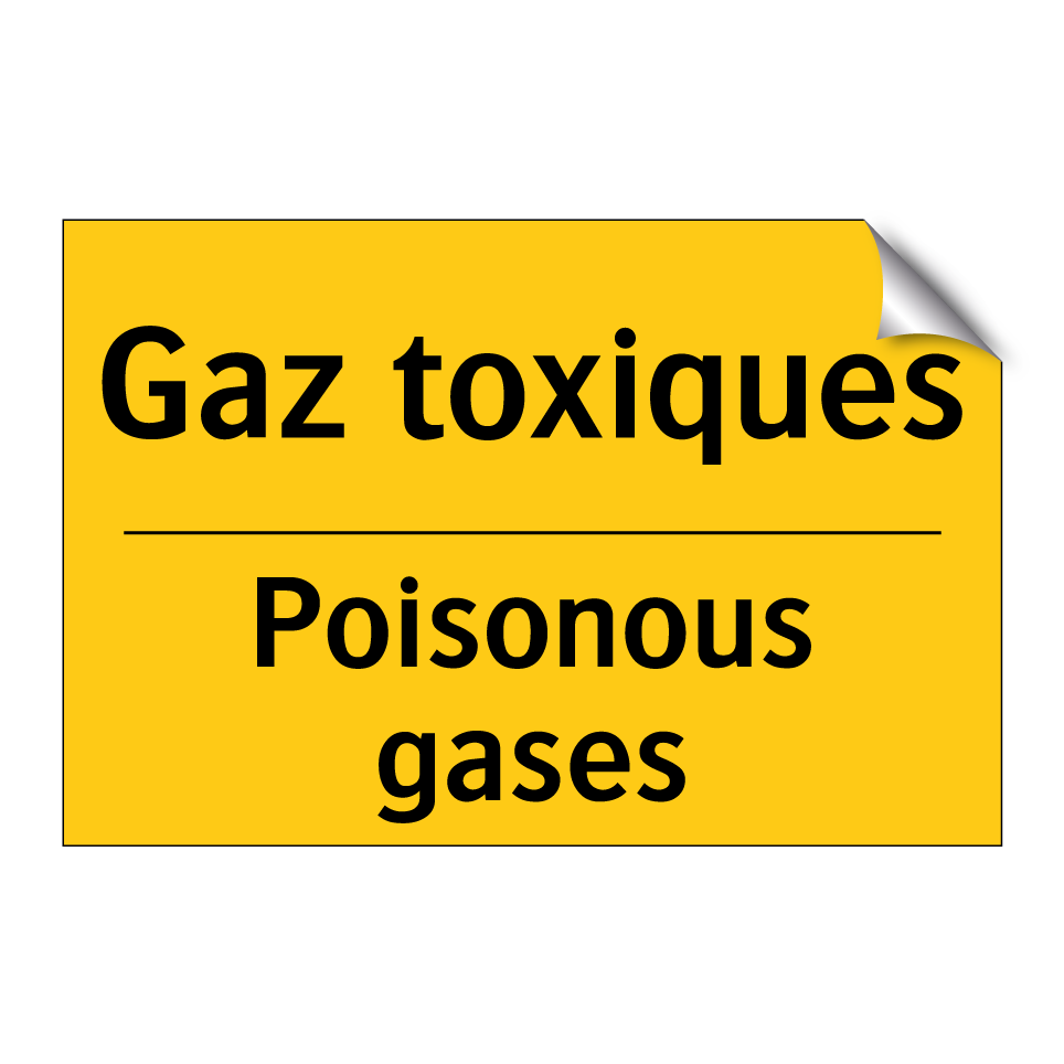Gaz toxiques - Poisonous gases