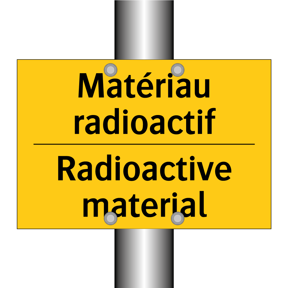 Matériau radioactif - Radioactive material