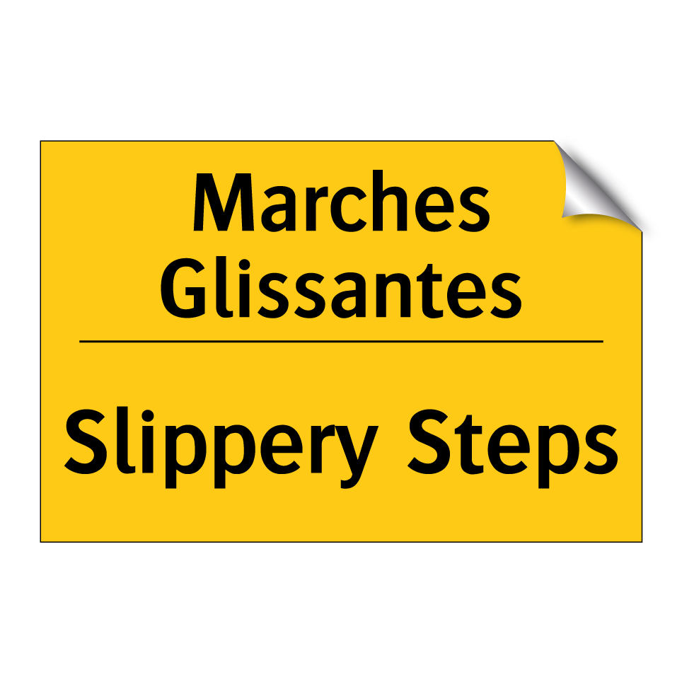 Marches Glissantes - Slippery Steps