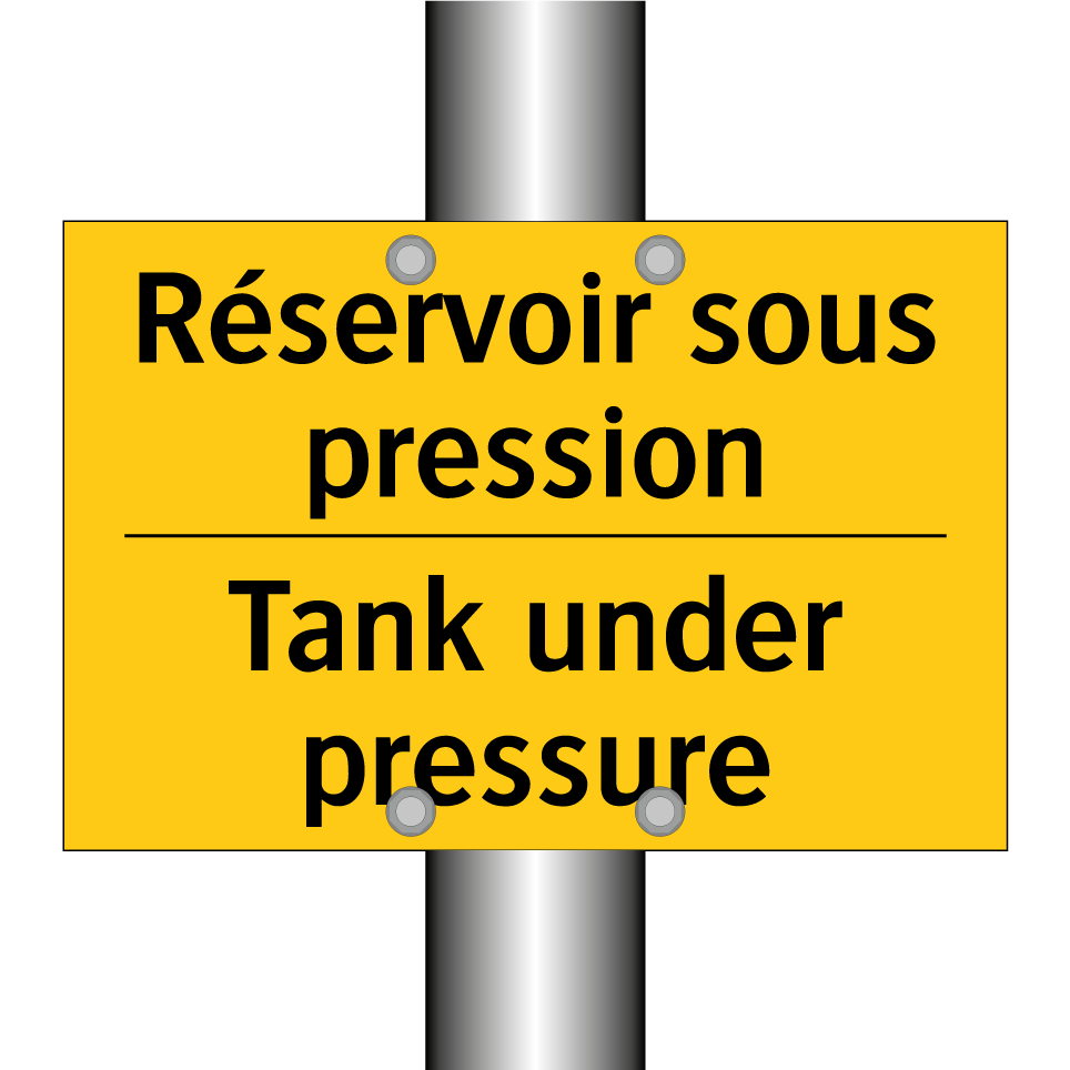 Réservoir sous pression - Tank under pressure