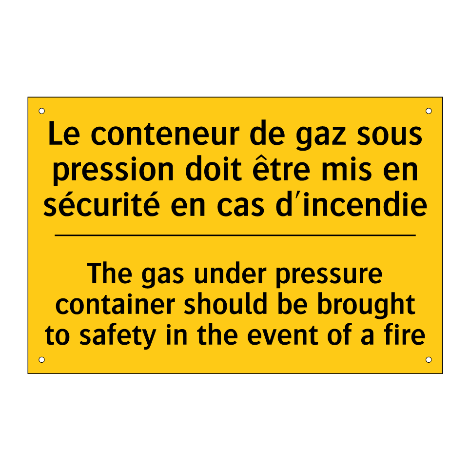 Le conteneur de gaz sous pression  /.../ - The gas under pressure container  /.../