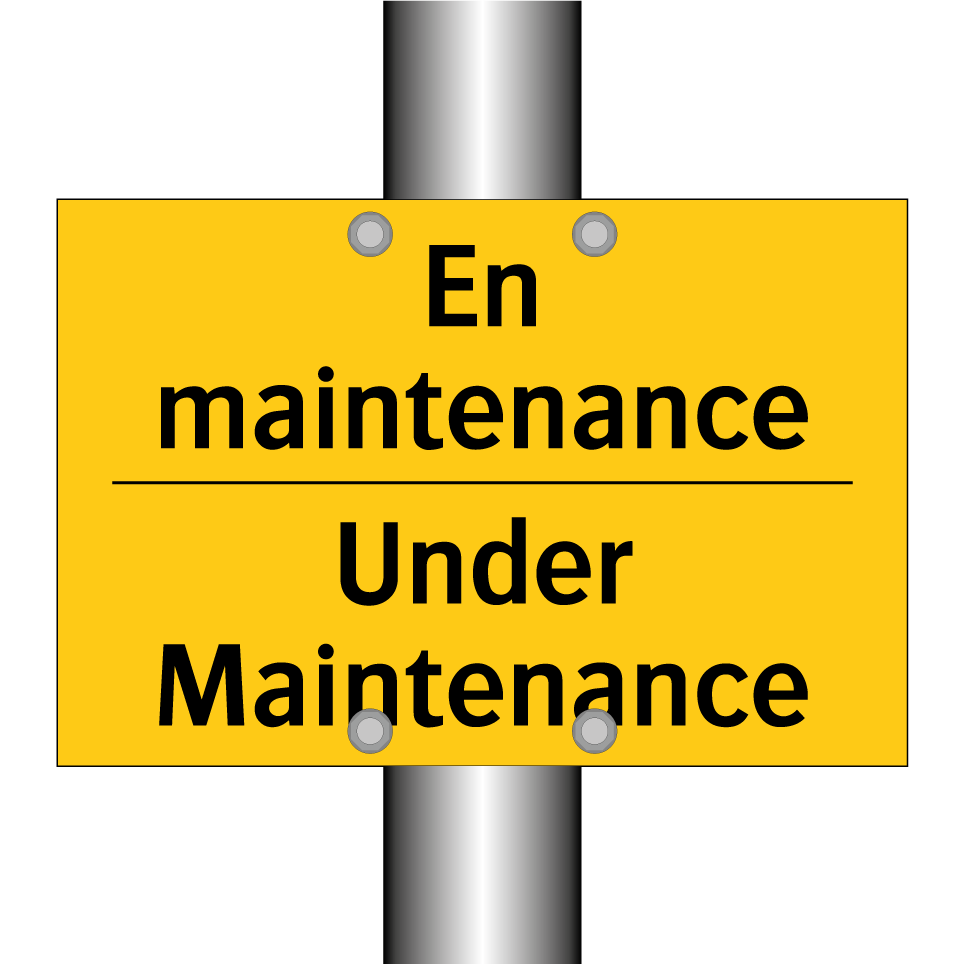 En maintenance - Under Maintenance