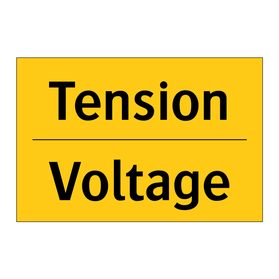 Tension - Voltage