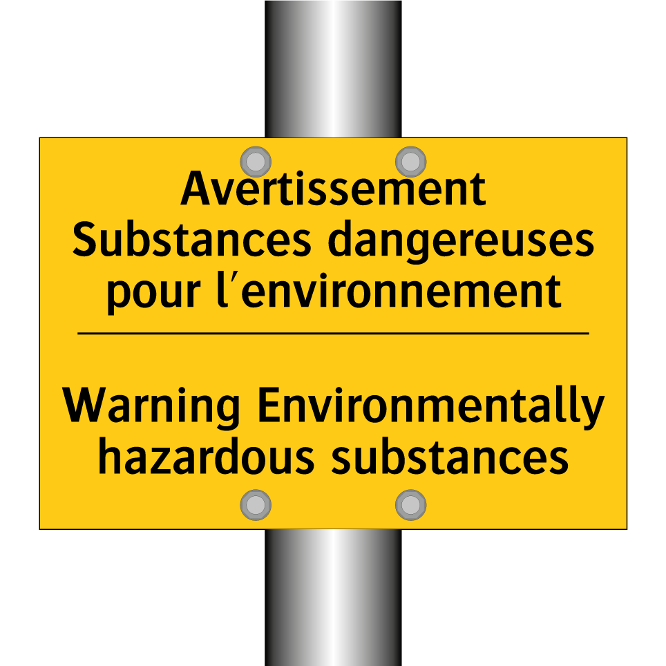 Avertissement Substances dangereuses  /.../ - Warning Environmentally hazardous  /.../
