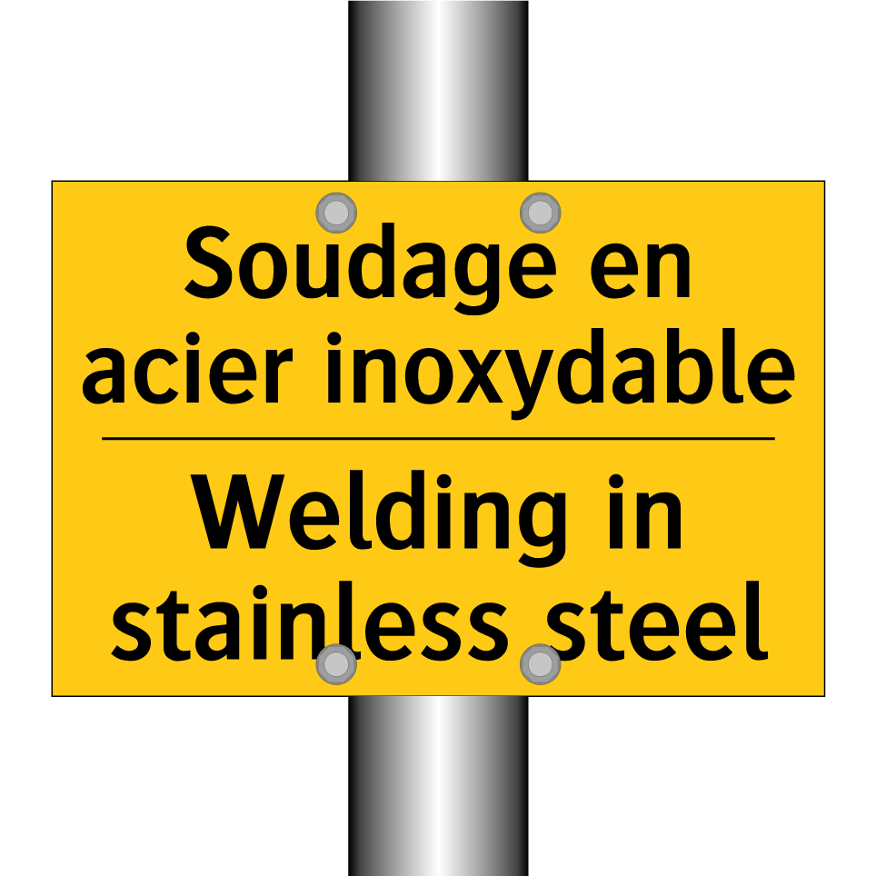 Soudage en acier inoxydable - Welding in stainless steel
