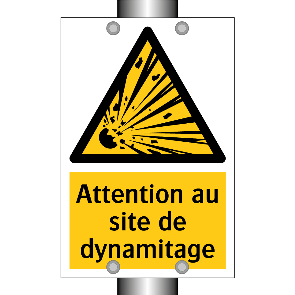 Attention au site de dynamitage