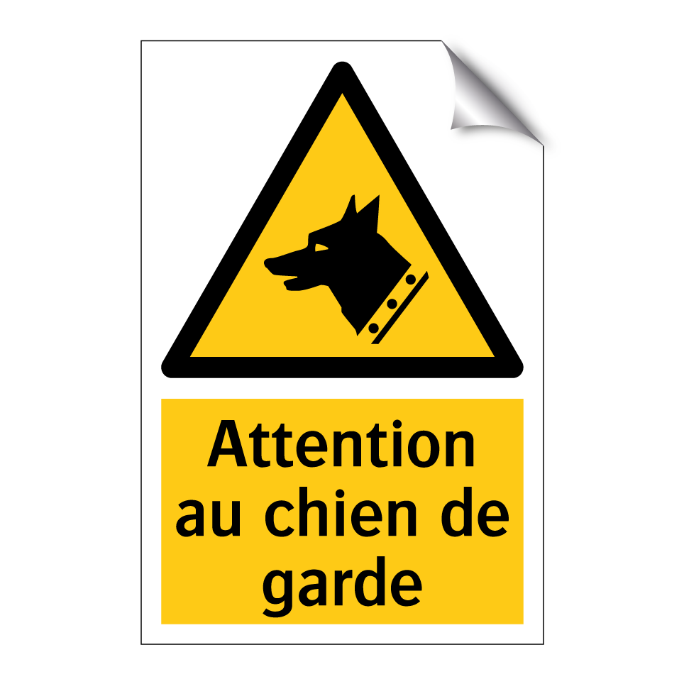 Attention au chien de garde