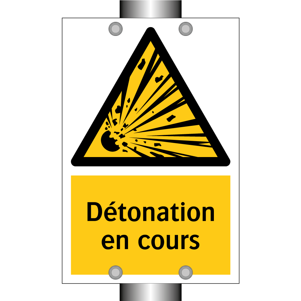 Détonation en cours