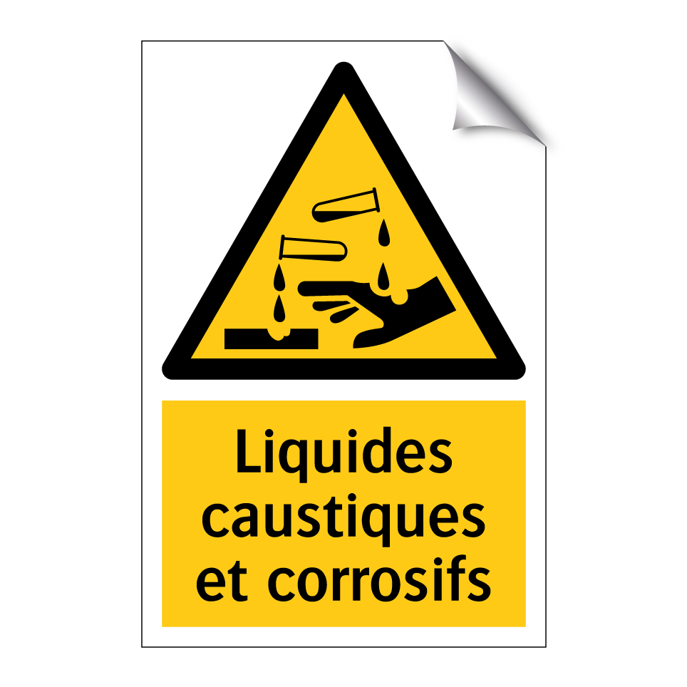 Liquides caustiques et corrosifs