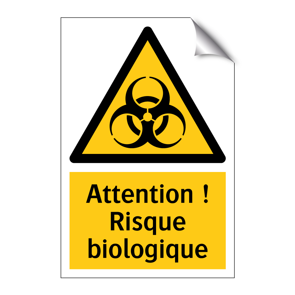 Attention ! Risque biologique