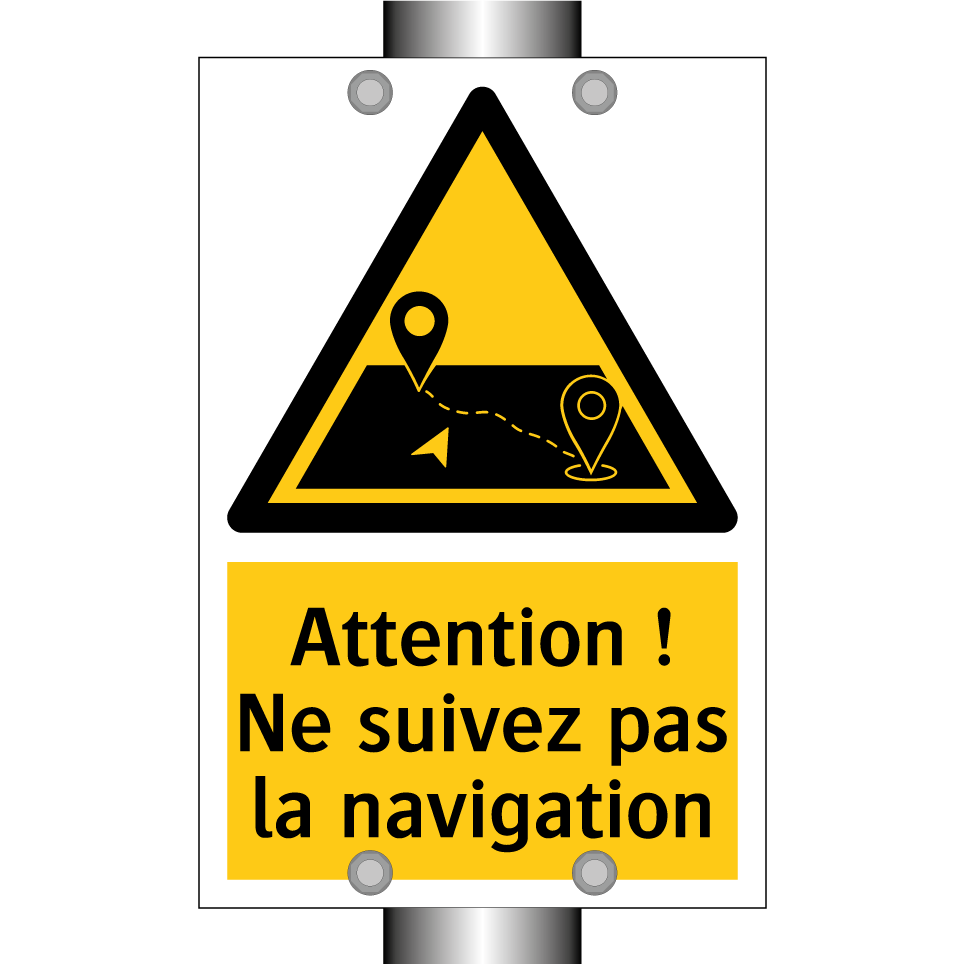 Attention ! Ne suivez pas la navigation