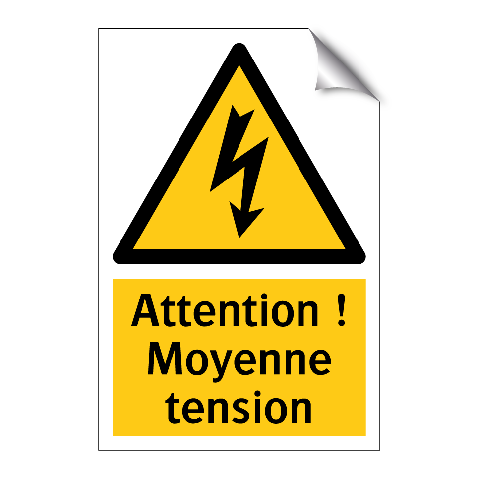 Attention ! Moyenne tension