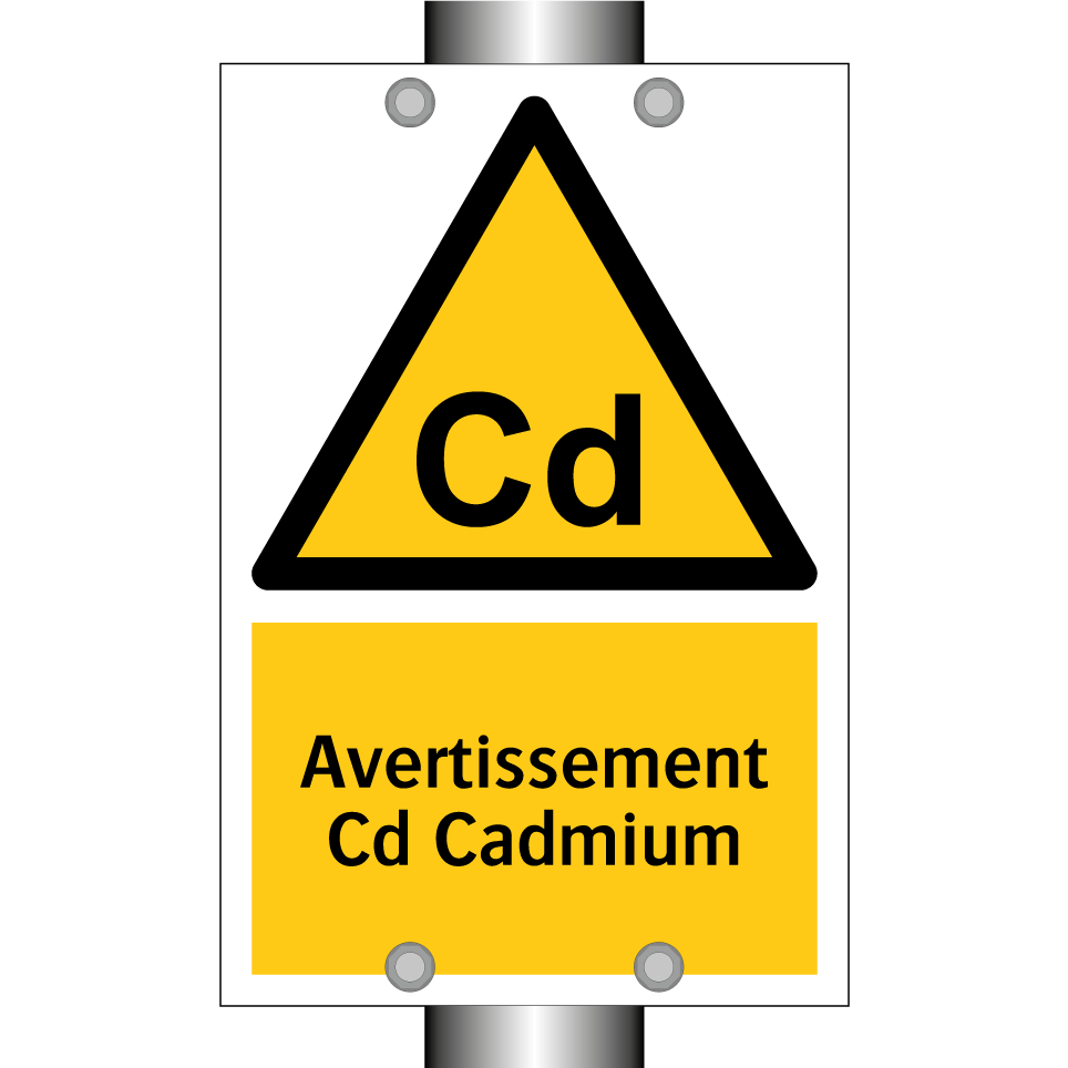 Avertissement Cd Cadmium