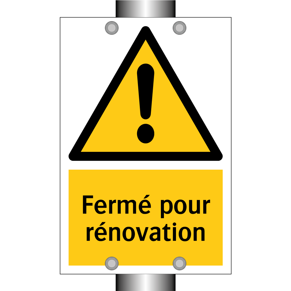 Fermé pour rénovation