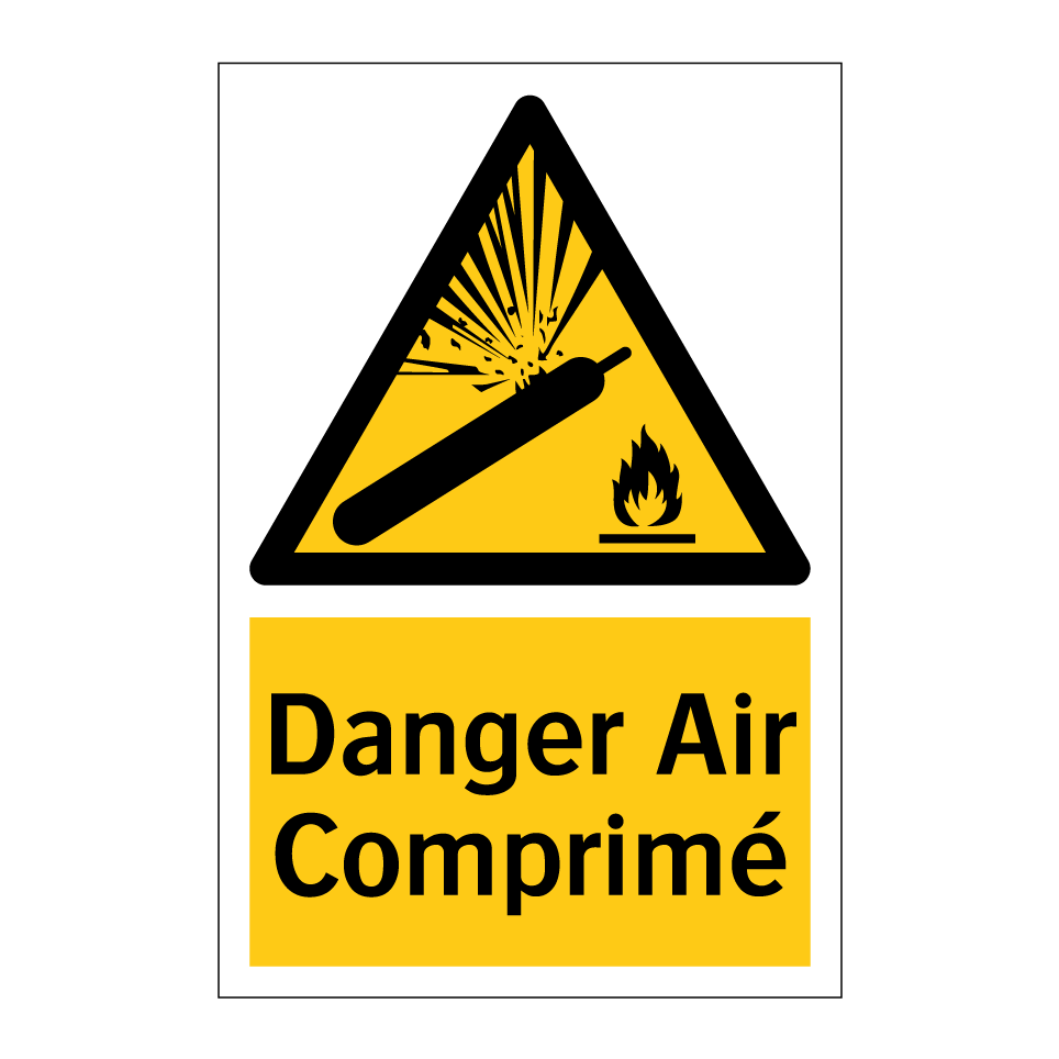 Danger Air Comprimé