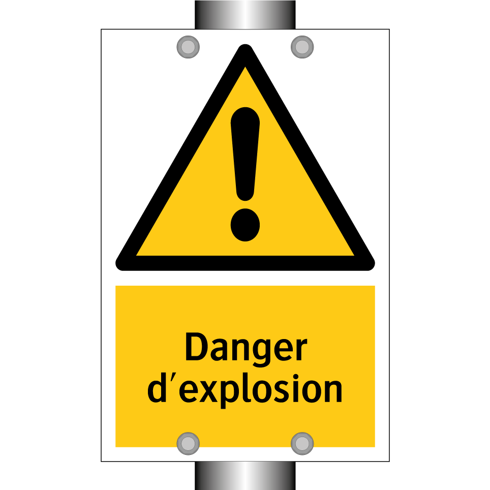 Danger d'explosion