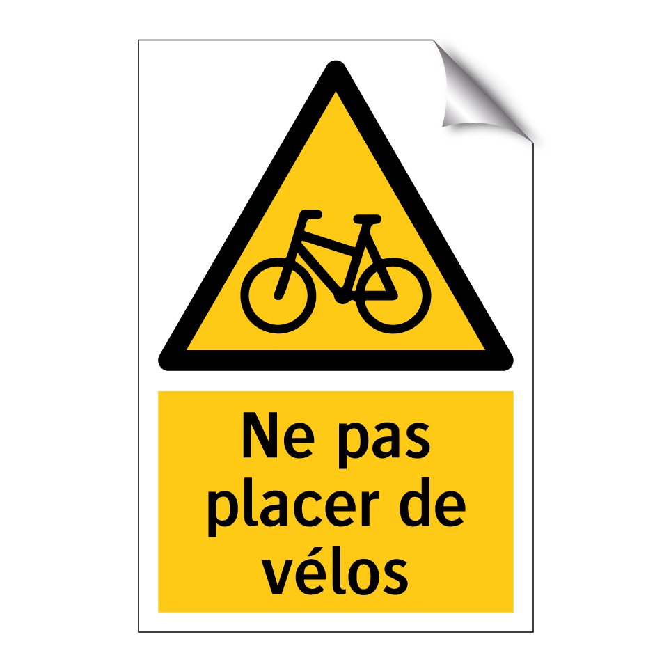 Ne pas placer de vélos