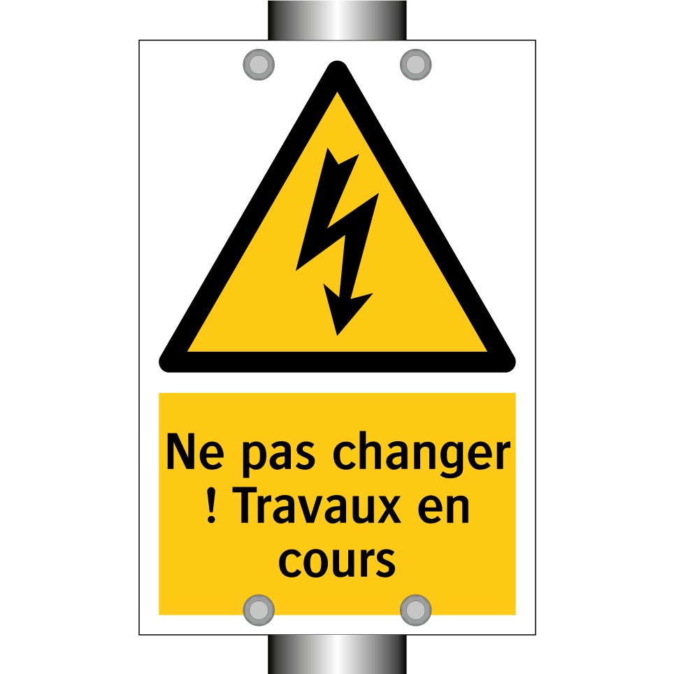 Ne pas changer ! Travaux en cours