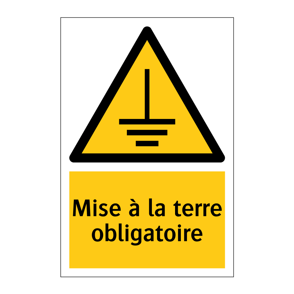 Mise à la terre obligatoire