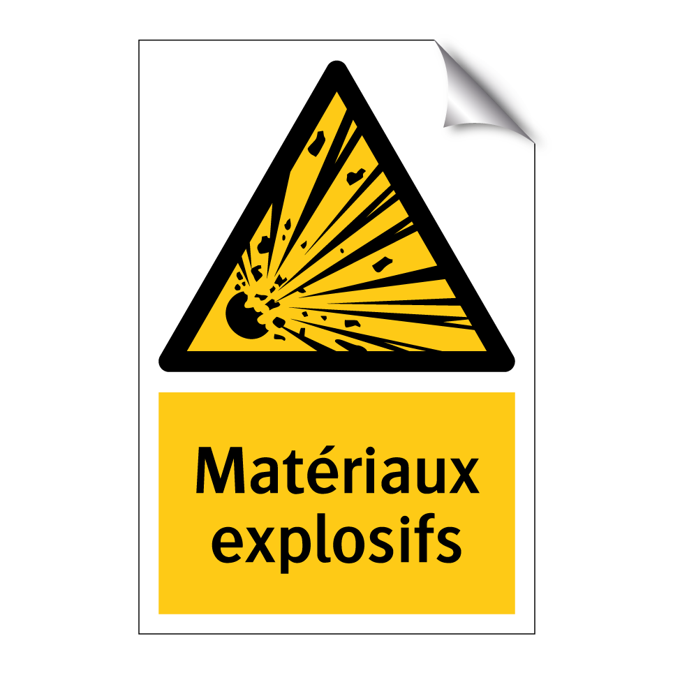 Matériaux explosifs