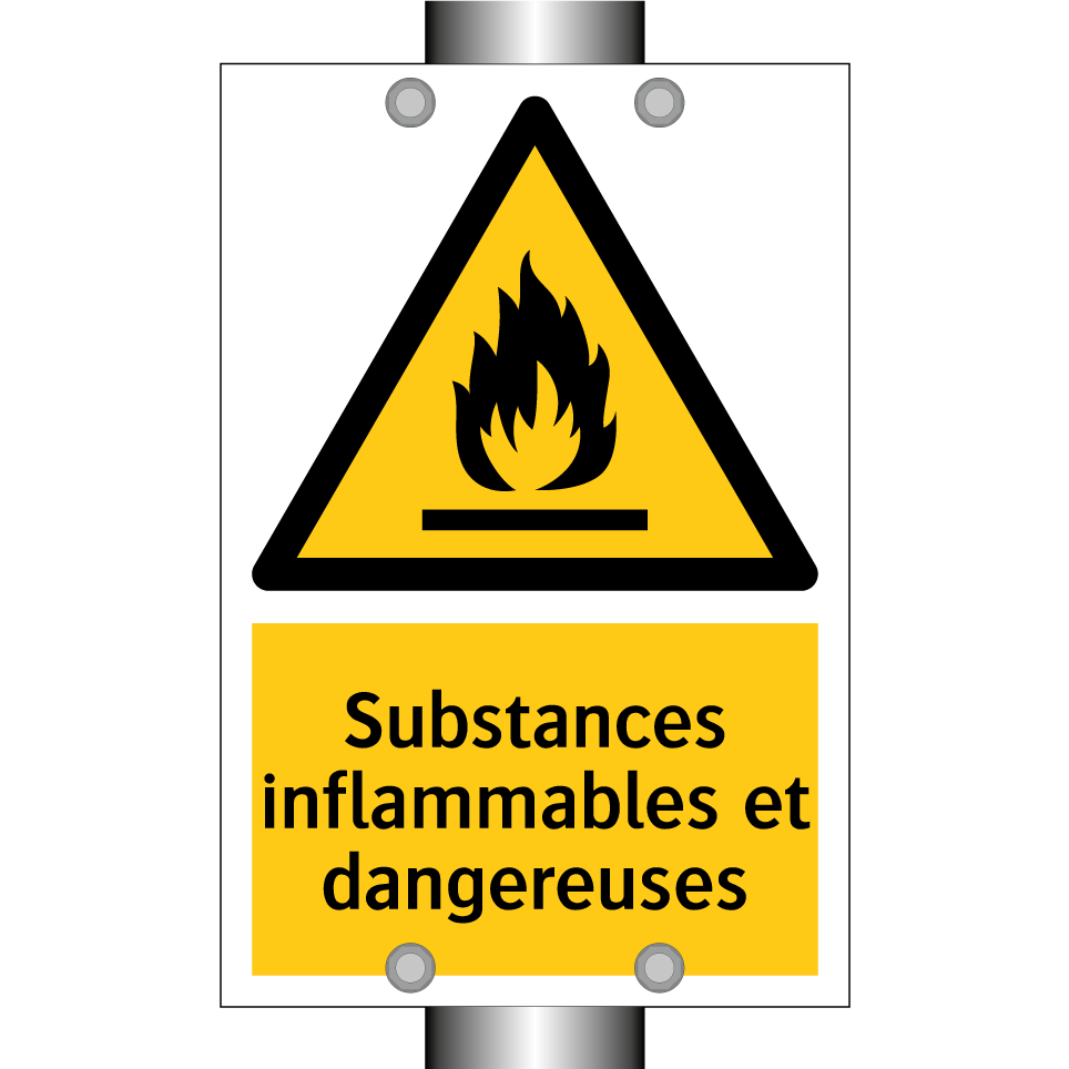 Substances inflammables et dangereuses