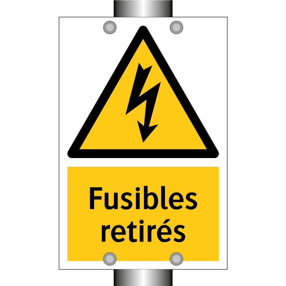 Fusibles retirés