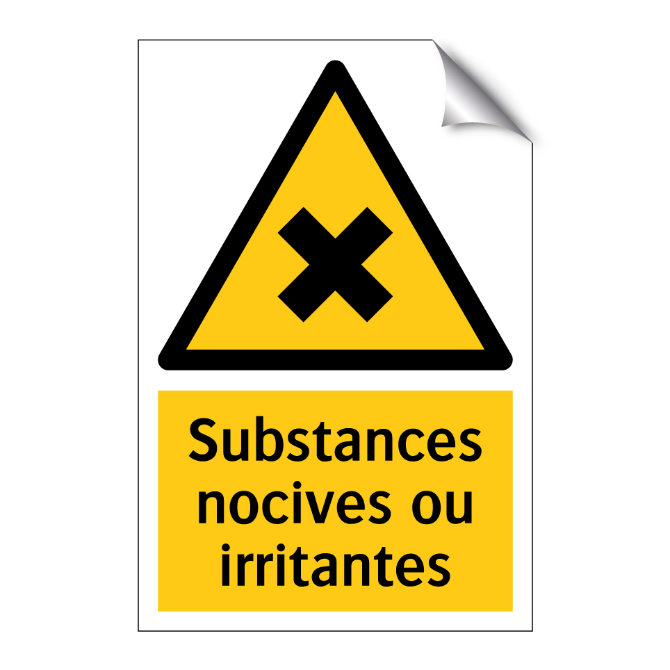 Substances nocives ou irritantes