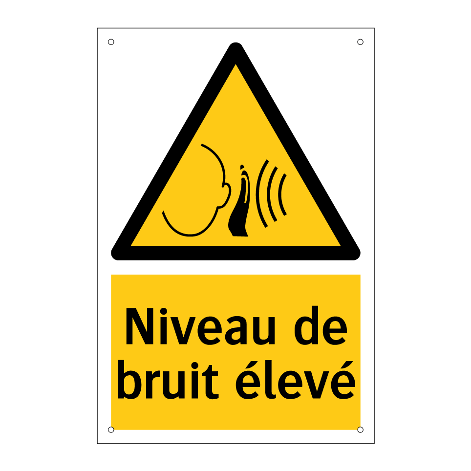 Niveau de bruit élevé